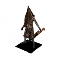 Red Pyramid Statue